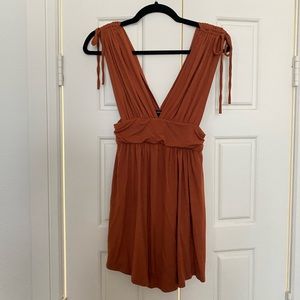 Rusty colored dress